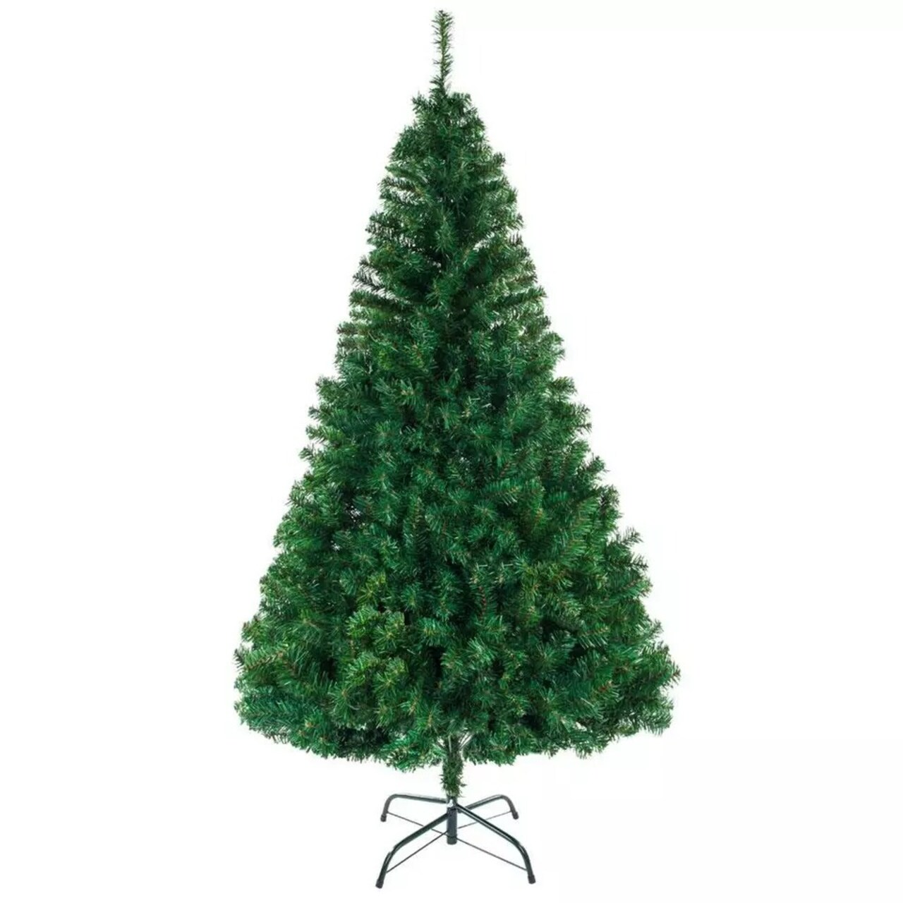 8ft Artificial Christmas Pine Tree 1454 Branches Party Holiday Decorate W/Stand